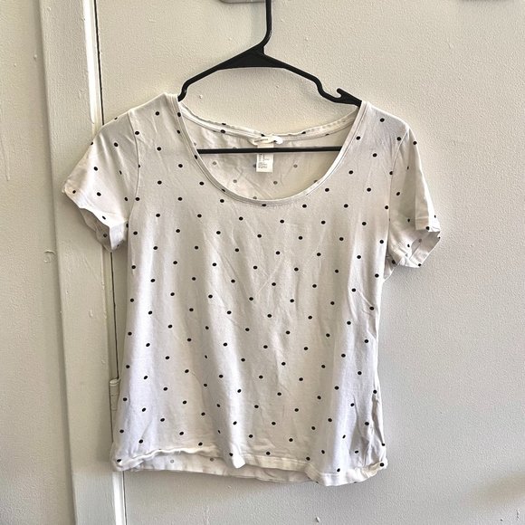 H&M Tops - H&M Polka Dot Tee